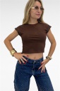 maglia crop elasticizzata strong